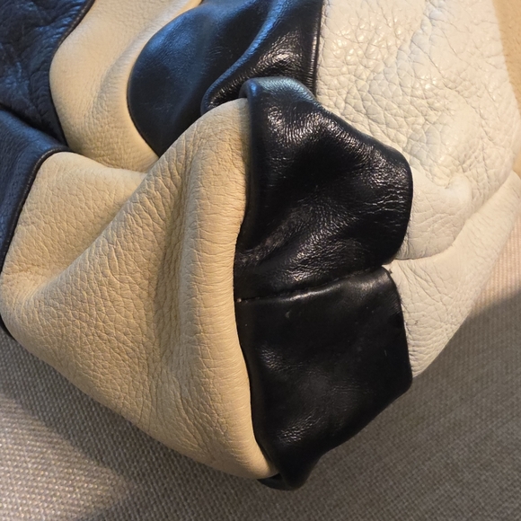 AUTHENTIC PRADA MIU MIU VINTAGE GRANDE SWIRL LEATHER SATCHEL PURSE HANDBAG - Picture 9 of 16